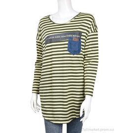 Батник жіночий Весна/осінь B084-3 yellow (10475) (5 шт. р.сіткаOne size) "Obuvok" недорого оптом від прямого постачальника