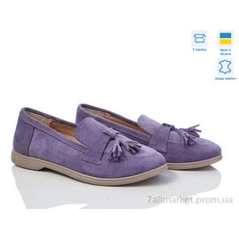 Фотография Туфли женские стильные Весна/осень 316К фіолет.з. (6 пар р.36-40) "G-Aira" недорого оптом от прямого поставщика