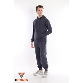 Костюм спортивний чоловічий SB501 d.grey р.M-2XL "Sabihina" недорого оптом від прямого постачальника