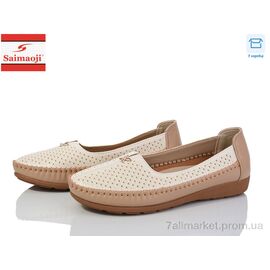 Фотография Мокасины женские демисезонные Весна/осень A71-16 (8 пар р.37-42) "Saimaoji" недорого оптом от прямого поставщика