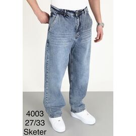 Джинси чоловічі 4003 l.blue р.27-33 "Ruxa" недорого оптом від прямого постачальника