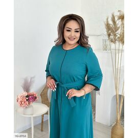 Фотография Женское платье софт с поясом р.46-48;50-52;54-56;58-60 (5цв) "VLADA" купить недорого от прямого поставщика