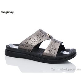Шльопанці жіночі полегшені Літо 1918-5 (8 пар р.36-41) "Minghong" недорого оптом від прямого постачальника