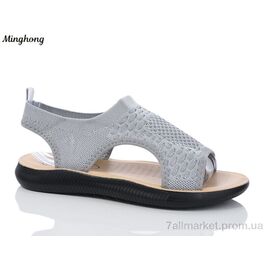 Фотография Босоножки женские летние Лето 2309-5 (8 пар р.37-42) "Minghong" недорого оптом от прямого поставщика