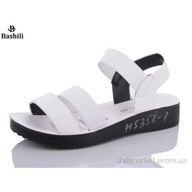 Фотография Босоножки женские летние Лето H5358-1 (8 пар р.33-38) "Башили" недорого оптом от прямого поставщика