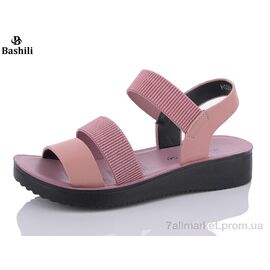Фотография Босоножки детские летние Лето H5358-24 (8 пар р.33-38) "Башили" недорого оптом от прямого поставщика