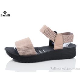 Босоніжки жіночі літні Літо H53A07-9 (8 пар р.36-41) "Башили" недорого оптом від прямого постачальника