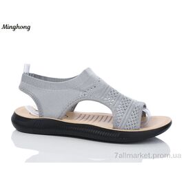 Босоніжки жіночі літні Літо 2330-5 (8 пар р.37-42) "Minghong" недорого оптом від прямого постачальника