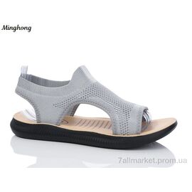 Босоніжки жіночі літні Літо 2332-5 (8 пар р.40-43) "Minghong" недорого оптом від прямого постачальника