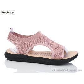Фотография Босоножки женские летние Лето 2333-6 (8 пар р.40-43) "Minghong" недорого оптом от прямого поставщика