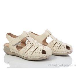Фотография Босоножки женские летние Лето 168-50 (8 пар р.37-42) "Nayasitun" недорого оптом от прямого поставщика