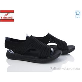 Фотография Босоножки женские летние Лето F121-1 (8 пар р.37-42) "Saimaoji" недорого оптом от прямого поставщика