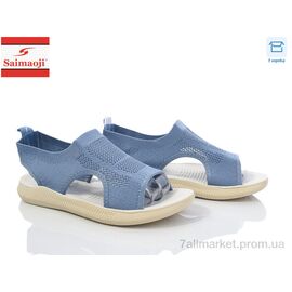 Фотография Босоножки женские летние Лето F131-5 (8 пар р.37-42) "Saimaoji" недорого оптом от прямого поставщика