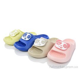 Фотография Шлепки детские летние Лето SP8199-1 mix (12 пар р.30-35) "Family" недорого оптом от прямого поставщика