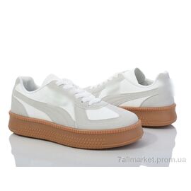 Фотография Кроссовки женские модные Весна/осень HD71 (149-67) white-grey (8 пар р.36-41) "Violeta" недорого оптом от прямого поставщика