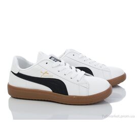 Фотография Кроссовки женские модные Весна/осень HD66 (143-50) white-black (8 пар р.36-41) "Violeta" недорого оптом от прямого поставщика