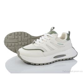 Фотография Кроссовки женские модные Весна/осень 176-43-1 white (8 пар р.36-41) "Violeta" недорого оптом от прямого поставщика