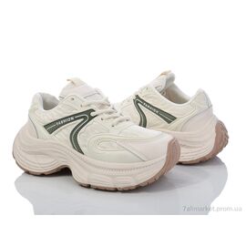 Фотография Кроссовки женские модные Весна/осень 92-36 beige (8 пар р.36-41) "Violeta" недорого оптом от прямого поставщика