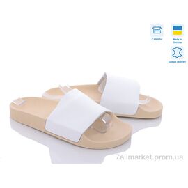 Фотография Шлепки женские облегченные Лето MV12 білий (7 пар р.35-41) "A.Dama" недорого оптом от прямого поставщика