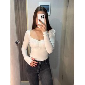 Боді 3100 white р.42-48 "BONJOUR" недорого оптом від прямого постачальника