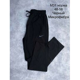 Фотография Штаны спортивные мужские M31 black р.48-56 "Lina" недорого оптом от прямого поставщика
