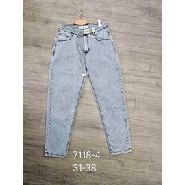 Джинси жіночі 7118-4 l.grey р.31-38 "Vingvgs" недорого оптом від прямого постачальника