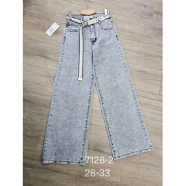 Джинси жіночі 7128-2 l.grey р.28-33 "Vingvgs" недорого оптом від прямого постачальника