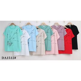 футболка жіноча KF-DA1512 mix р.62-70 "Annet" недорого оптом від прямого постачальника