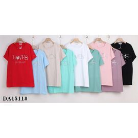 футболка жіноча KF-DA1511 mix р.62-70 "Annet" недорого оптом від прямого постачальника