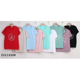 футболка жіноча KF-DA1430 mix р.58-65 "Annet" недорого оптом від прямого постачальника