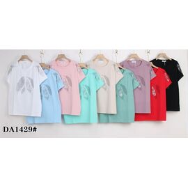 футболка жіноча KF-DA1429 mix р.58-65 "Annet" недорого оптом від прямого постачальника