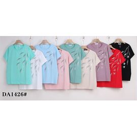 футболка жіноча KF-DA1426 mix р.58-65 "Annet" недорого оптом від прямого постачальника