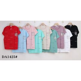 футболка жіноча KF-DA1425 mix р.58-65 "Annet" недорого оптом від прямого постачальника