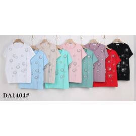 футболка жіноча KF-DA1404 mix р.58-65 "Annet" недорого оптом від прямого постачальника