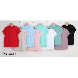 футболка жіноча KF-DA1221 mix р.54-62 "Annet" недорого оптом від прямого постачальника