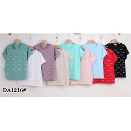 футболка жіноча KF-DA1216 mix р.54-62 "Annet" недорого оптом від прямого постачальника