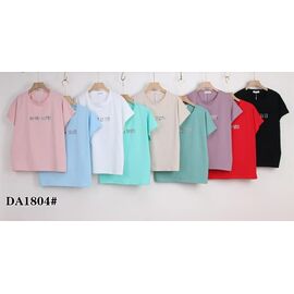 футболка жіноча KF-DA1804 mix р.54-62 "Annet" недорого оптом від прямого постачальника