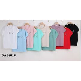 футболка жіноча KF-DA1801 mix р.54-62 "Annet" недорого оптом від прямого постачальника