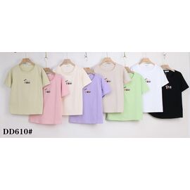 футболка жіноча KF-DD610 mix р.50-60 "Annet" недорого оптом від прямого постачальника