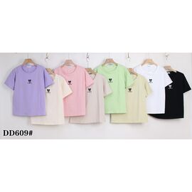 футболка жіноча KF-DD609 mix р.50-60 "Annet" недорого оптом від прямого постачальника