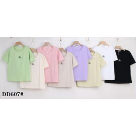 футболка жіноча KF-DD607 mix р.50-60 "Annet" недорого оптом від прямого постачальника