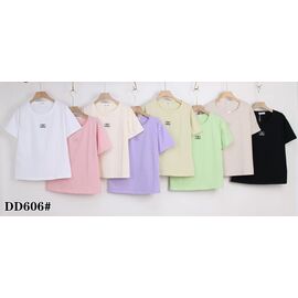 футболка жіноча KF-DD606 mix р.50-60 "Annet" недорого оптом від прямого постачальника