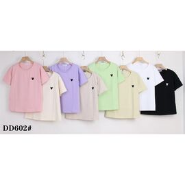 футболка жіноча KF-DD602 mix р.50-60 "Annet" недорого оптом від прямого постачальника