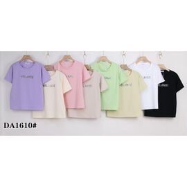 футболка жіноча KF-DA1610 mix р.50-60 "Annet" недорого оптом від прямого постачальника