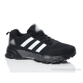 Фотография Кроссовки женские модные Весна/осень B831-3 black-white (8 пар р.37-41) "FED" недорого оптом от прямого поставщика