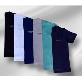 Фотография Футболка мужская DG461 blue р.M-2XL "Dogan" недорого оптом от прямого поставщика