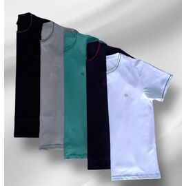 Фотография Футболка мужская DG466 black-grey р.M-2XL "Dogan" недорого оптом от прямого поставщика