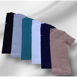 Фотография Футболка мужская DG473 blue р.2XL-6XL "Dogan" недорого оптом от прямого поставщика