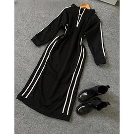 Плаття жіноче 1072-1 black р.50-58 "FEMZONE" недорого оптом від прямого постачальника