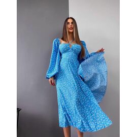 Фотография Платье женское 2070 l.blue р.42-46 "Funny Love" недорого оптом от прямого поставщика